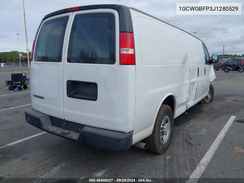 1GCWGBFP3J1280529 2018 Chevrolet Express 2500 Work Van