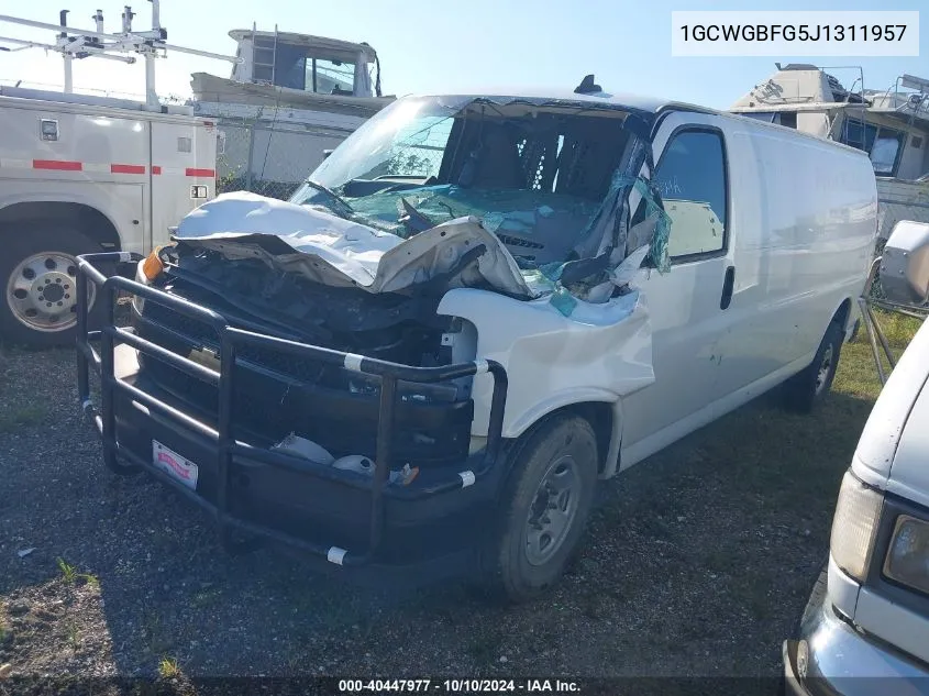 1GCWGBFG5J1311957 2018 Chevrolet Express G2500