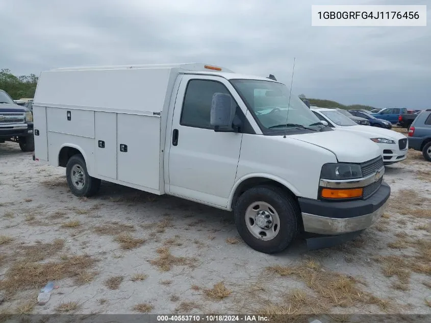 2018 Chevrolet Express Cutaway Work Van VIN: 1GB0GRFG4J1176456 Lot: 40553710