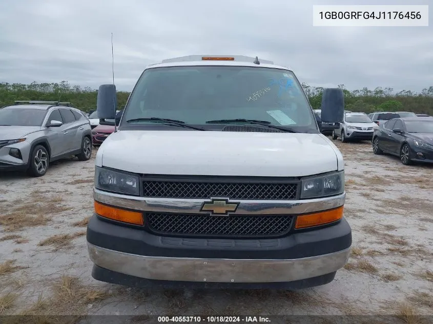 2018 Chevrolet Express Cutaway Work Van VIN: 1GB0GRFG4J1176456 Lot: 40553710