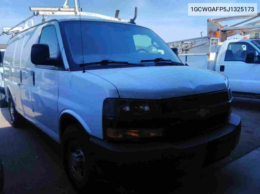 2018 Chevrolet Express 2500 Work Van VIN: 1GCWGAFP5J1325173 Lot: 40599693