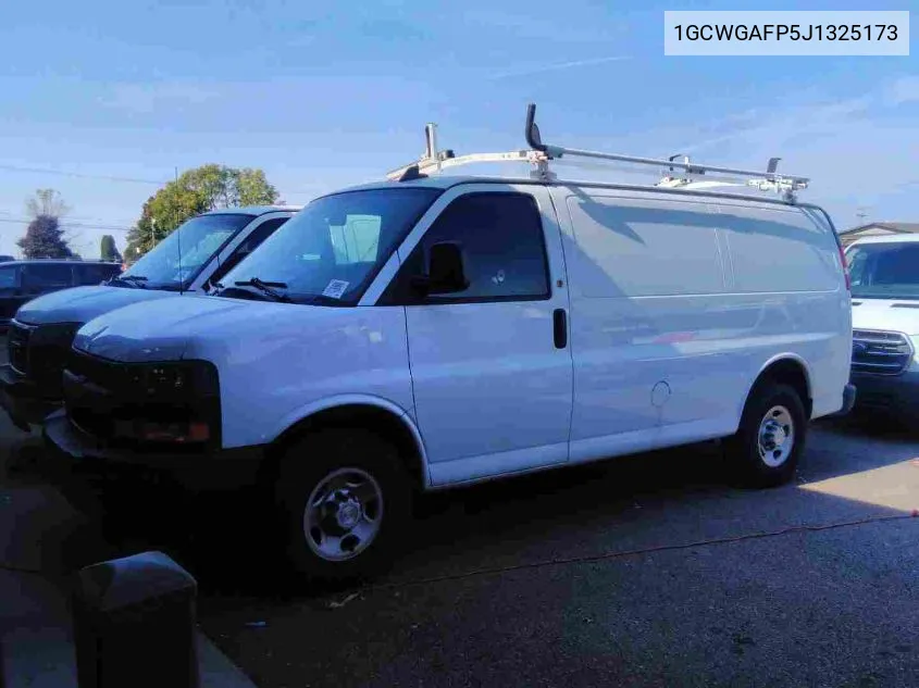 2018 Chevrolet Express 2500 Work Van VIN: 1GCWGAFP5J1325173 Lot: 40599693