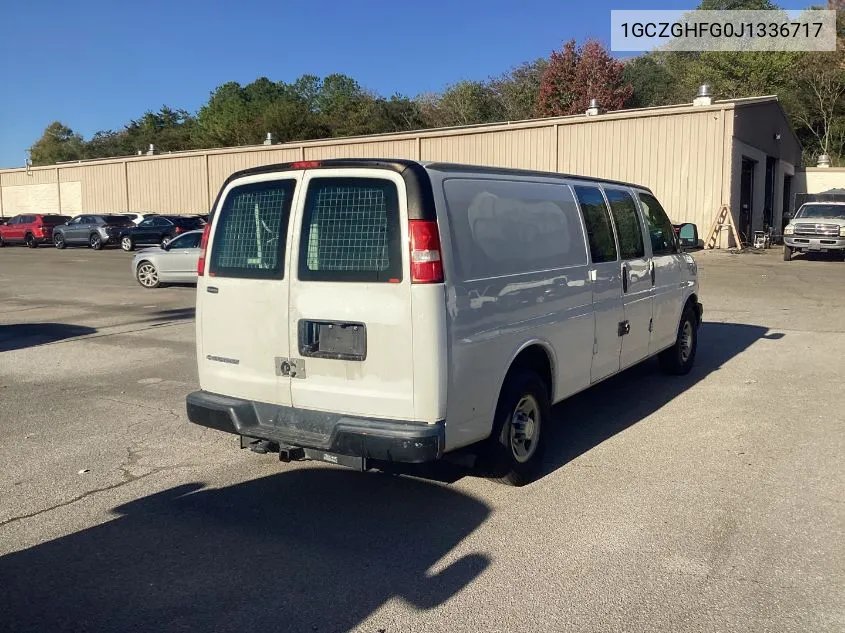 2018 Chevrolet Express G3500 VIN: 1GCZGHFG0J1336717 Lot: 40619752