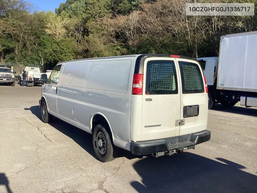 2018 Chevrolet Express G3500 VIN: 1GCZGHFG0J1336717 Lot: 40619752