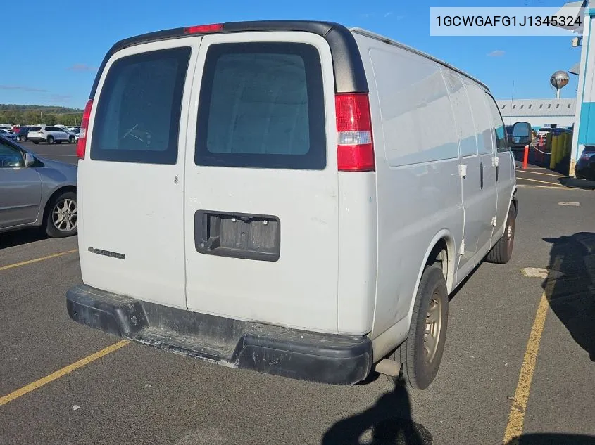 2018 Chevrolet Express G2500 VIN: 1GCWGAFG1J1345324 Lot: 40775777