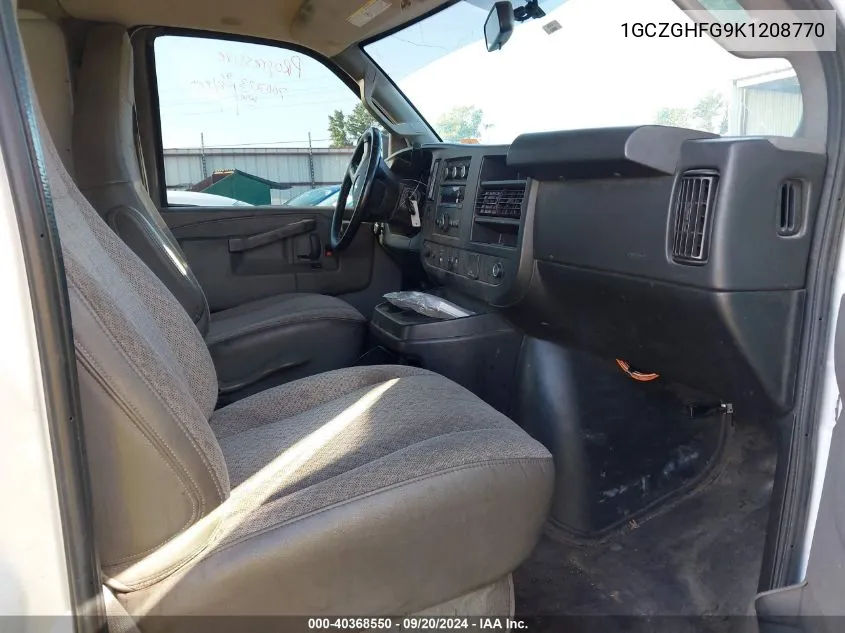 1GCZGHFG9K1208770 2019 Chevrolet Express 3500 Work Van