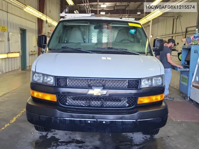 1GCWGAFG8K1215574 2019 Chevrolet Express 2500 Work Van