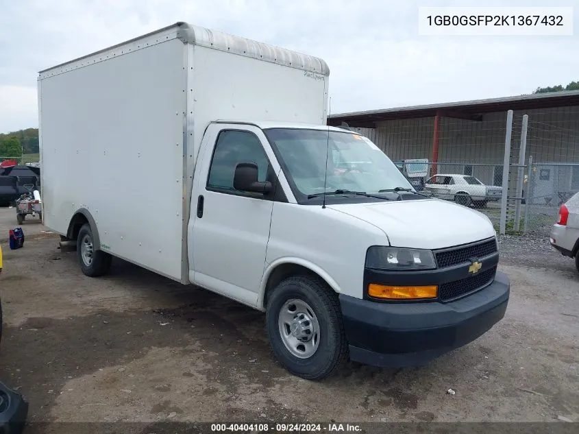 2019 Chevrolet Express Cutaway 4500 4500 Van VIN: 1GB0GSFP2K1367432 Lot: 40404108