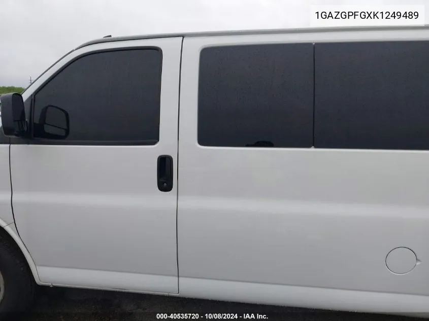 1GAZGPFGXK1249489 2019 Chevrolet Express 3500 Lt