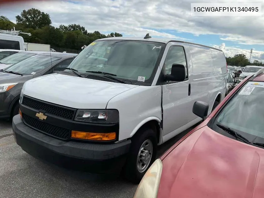 1GCWGAFP1K1340495 2019 Chevrolet Express 2500 Work Van