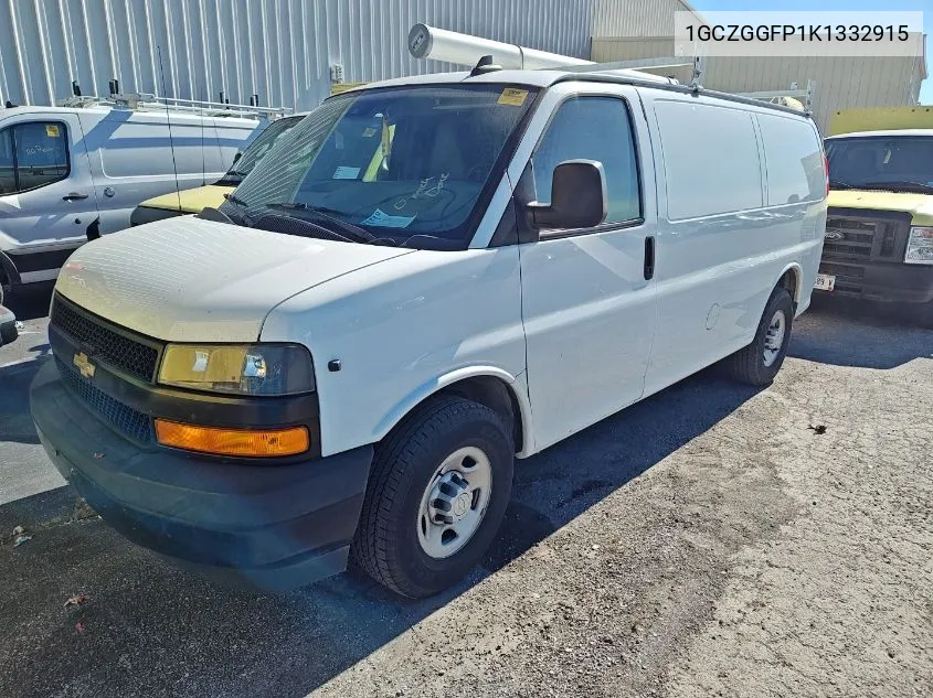 2019 Chevrolet Express G3500 VIN: 1GCZGGFP1K1332915 Lot: 40592737