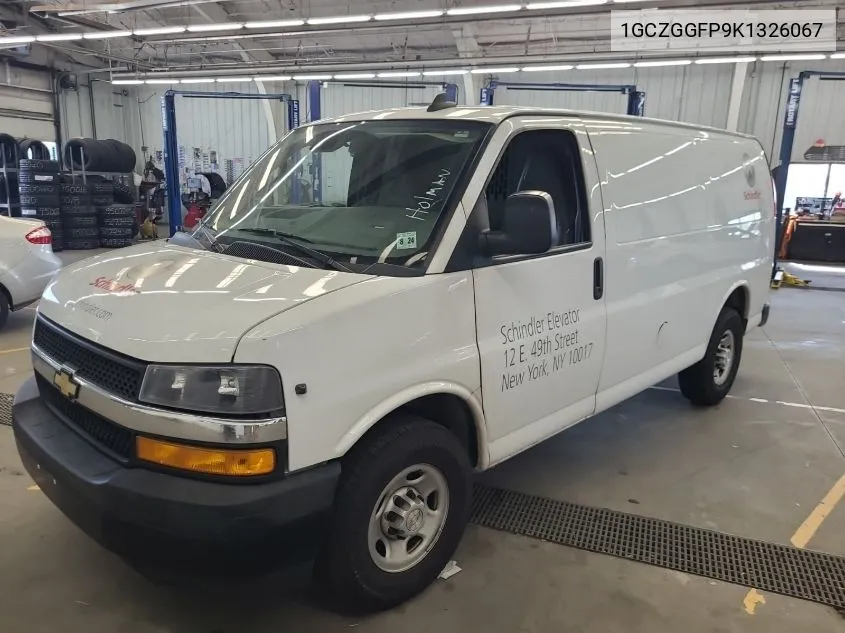 2019 Chevrolet Express G3500 VIN: 1GCZGGFP9K1326067 Lot: 40675798