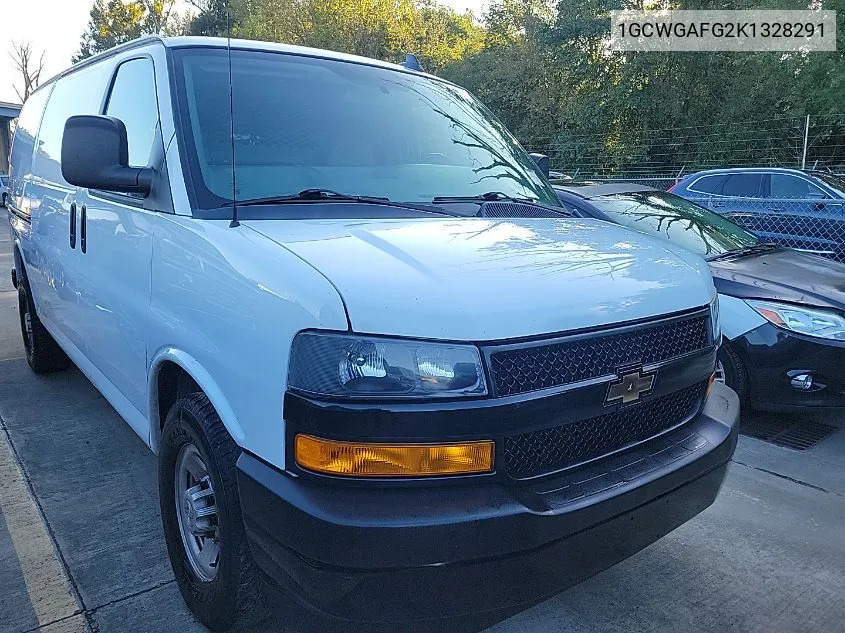 2019 Chevrolet Express G2500 VIN: 1GCWGAFG2K1328291 Lot: 40858652