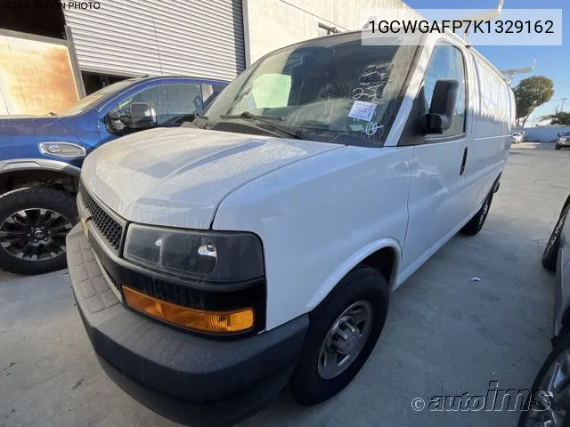 2019 Chevrolet Express G2500 VIN: 1GCWGAFP7K1329162 Lot: 40868964