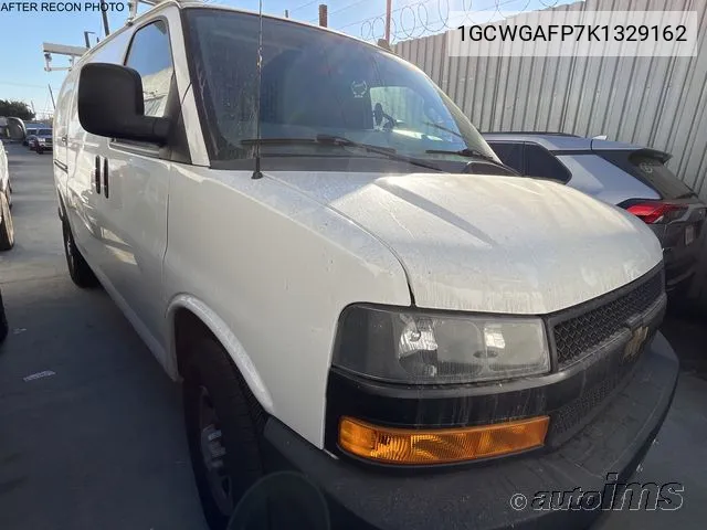 2019 Chevrolet Express G2500 VIN: 1GCWGAFP7K1329162 Lot: 40868964