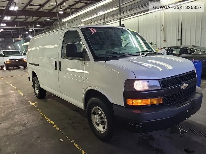 1GCWGAFG5K1326857 2019 Chevrolet Express 2500 Work Van