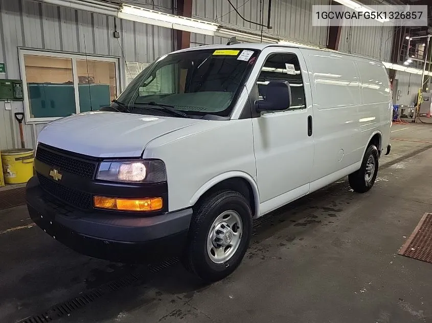 1GCWGAFG5K1326857 2019 Chevrolet Express 2500 Work Van