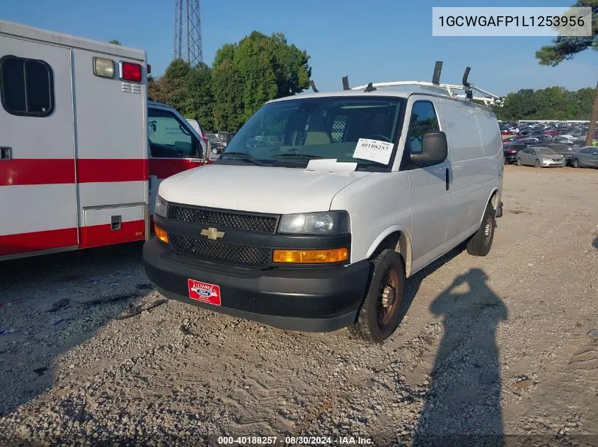 2020 Chevrolet Express Cargo Rwd 2500 Regular Wheelbase Wt VIN: 1GCWGAFP1L1253956 Lot: 40188257