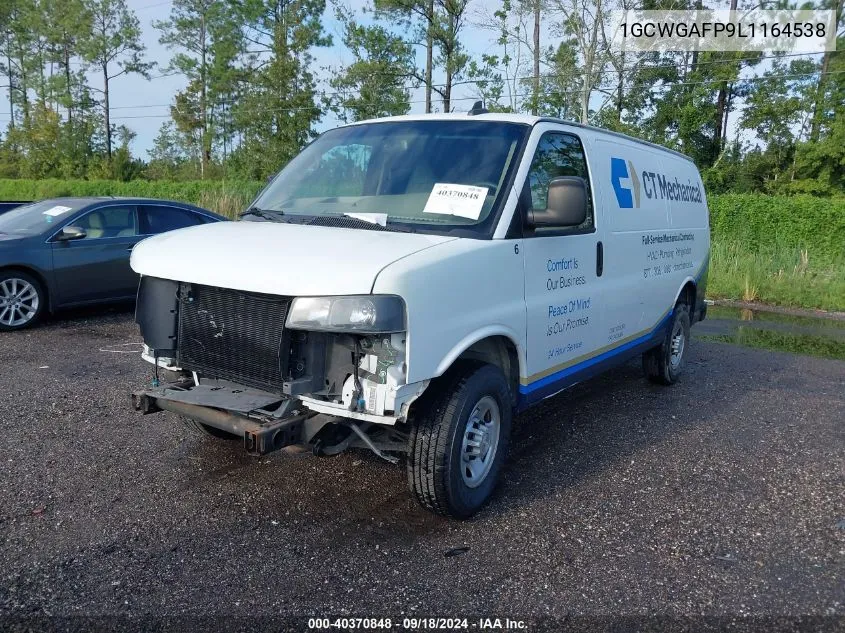 1GCWGAFP9L1164538 2020 Chevrolet Express G2500