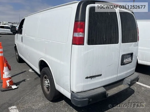 1GCWGAFG3L1252677 2020 Chevrolet Express G2500