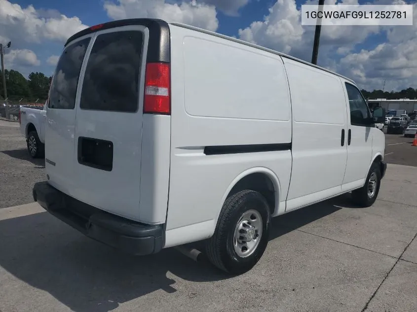 1GCWGAFG9L1252781 2020 Chevrolet Express G2500