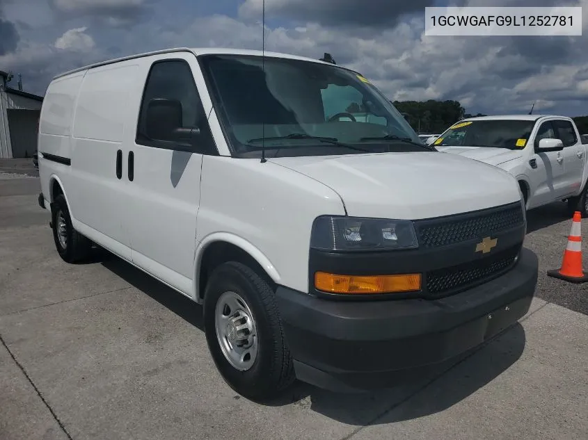 1GCWGAFG9L1252781 2020 Chevrolet Express G2500