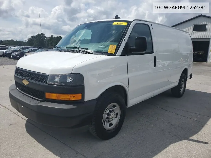 1GCWGAFG9L1252781 2020 Chevrolet Express G2500