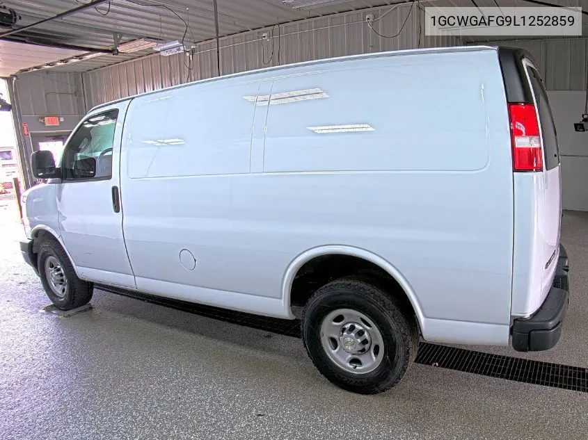 2020 Chevrolet Express G2500 VIN: 1GCWGAFG9L1252859 Lot: 40542872