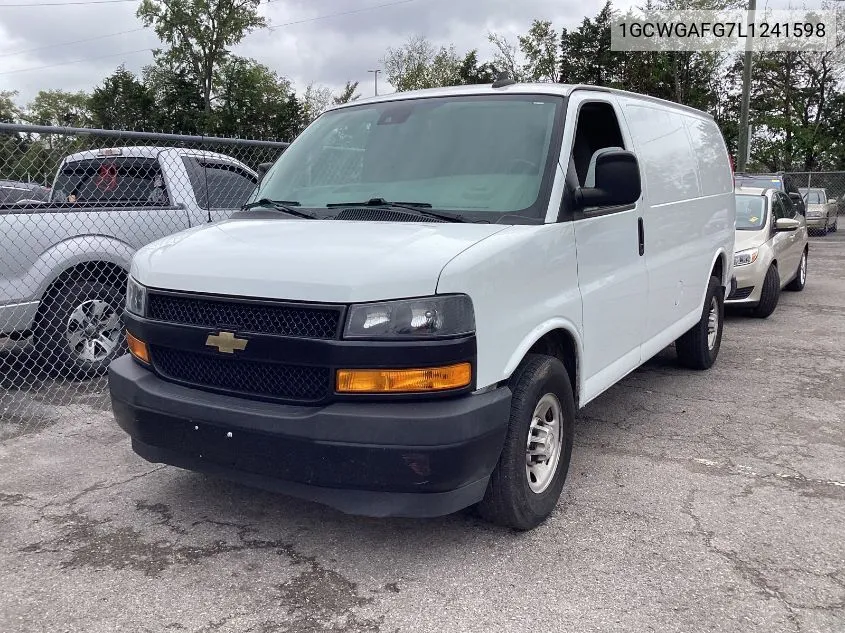 2020 Chevrolet Express G2500 VIN: 1GCWGAFG7L1241598 Lot: 40547524