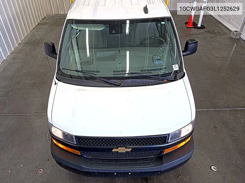 2020 Chevrolet Express G2500 VIN: 1GCWGAFG3L1252629 Lot: 40604716