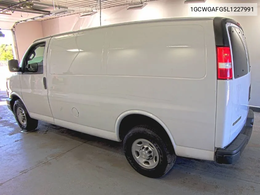 2020 Chevrolet Express G2500 VIN: 1GCWGAFG5L1227991 Lot: 40647025