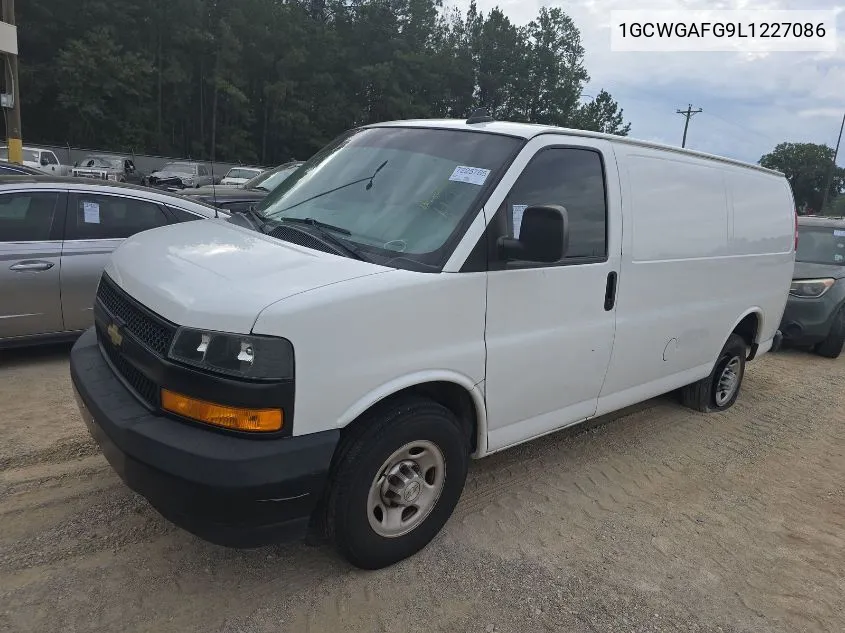 2020 Chevrolet Express G2500 VIN: 1GCWGAFG9L1227086 Lot: 40680392