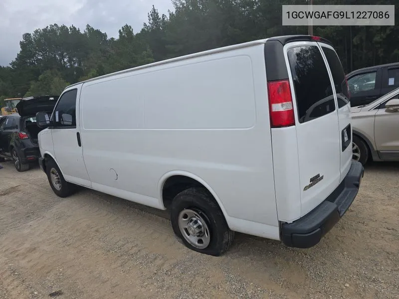 2020 Chevrolet Express G2500 VIN: 1GCWGAFG9L1227086 Lot: 40680392