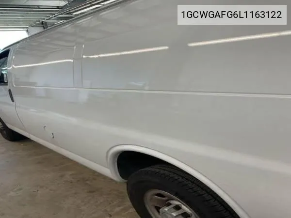 2020 Chevrolet Express Cargo Rwd 2500 Regular Wheelbase Wt VIN: 1GCWGAFG6L1163122 Lot: 40719615