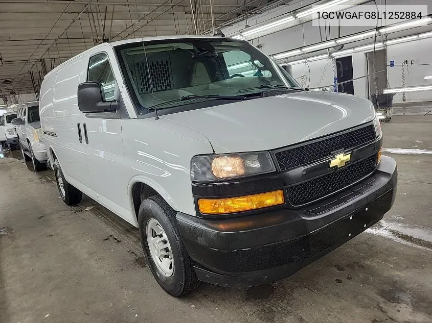 2020 Chevrolet Express G2500 VIN: 1GCWGAFG8L1252884 Lot: 40815122