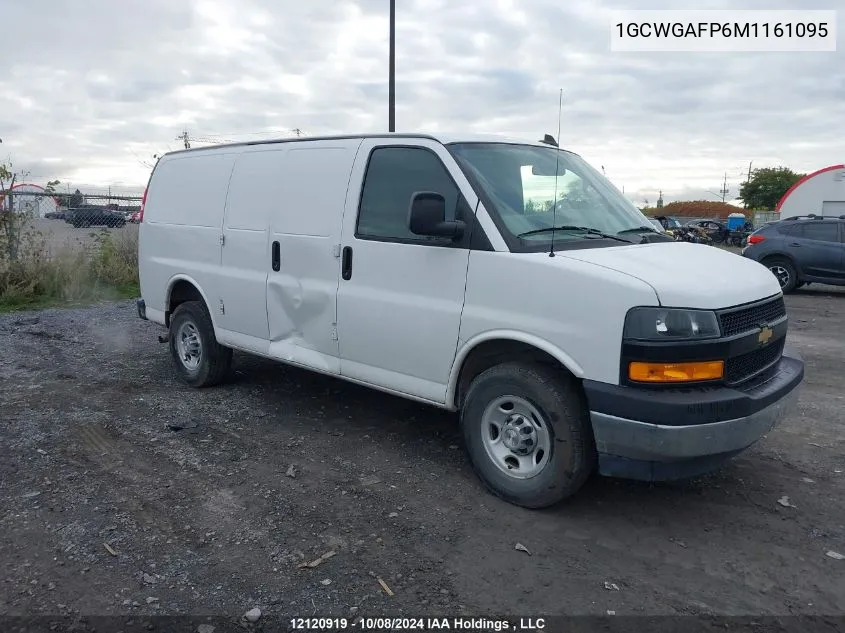 1GCWGAFP6M1161095 2021 Chevrolet Express G2500