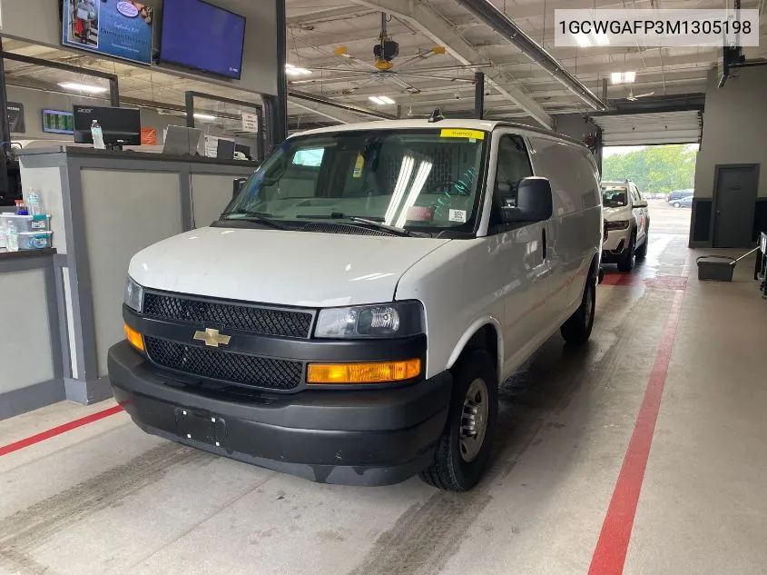 1GCWGAFP3M1305198 2021 Chevrolet Express G2500