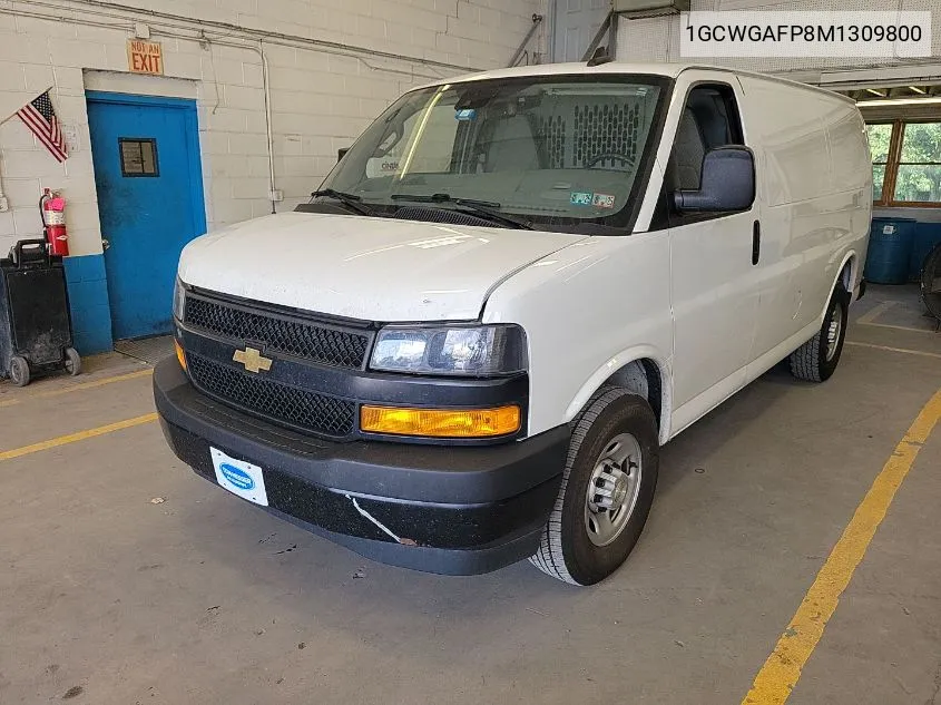 1GCWGAFP8M1309800 2021 Chevrolet Express G2500