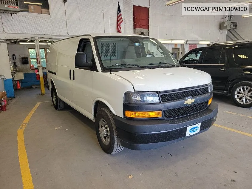 2021 Chevrolet Express G2500 VIN: 1GCWGAFP8M1309800 Lot: 40555966