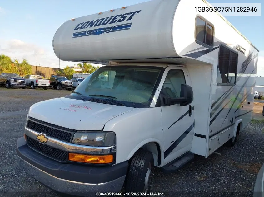 2022 Chevrolet Express G3500 VIN: 1GB3GSC75N1282946 Lot: 40519666