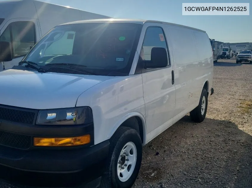 2022 Chevrolet Express G2500 VIN: 1GCWGAFP4N1262525 Lot: 40710412