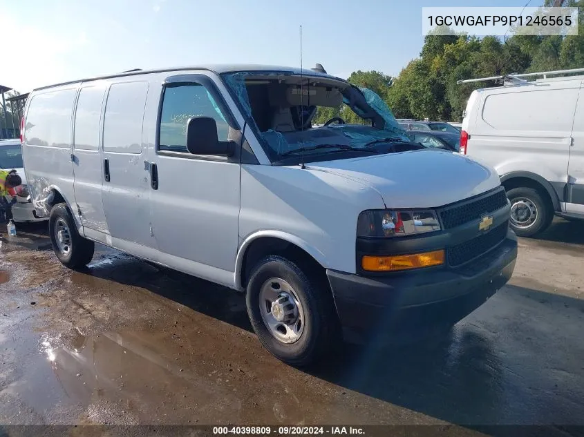 2023 Chevrolet Express Cargo Rwd 2500 Regular Wheelbase Wt VIN: 1GCWGAFP9P1246565 Lot: 40398809