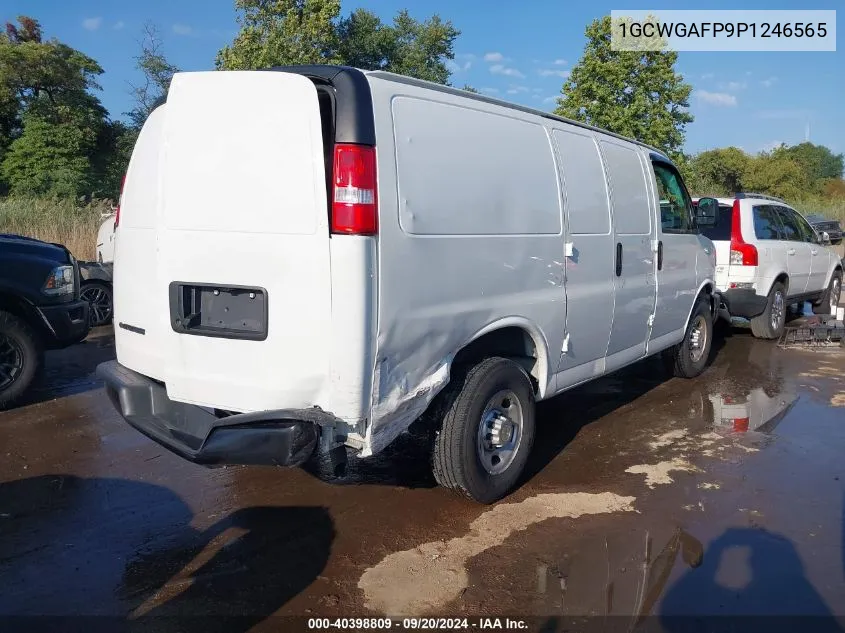 2023 Chevrolet Express Cargo Rwd 2500 Regular Wheelbase Wt VIN: 1GCWGAFP9P1246565 Lot: 40398809