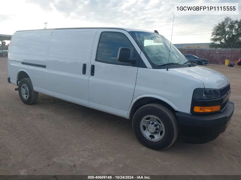 2023 Chevrolet Express G2500 VIN: 1GCWGBFP1P1115555 Lot: 40689149