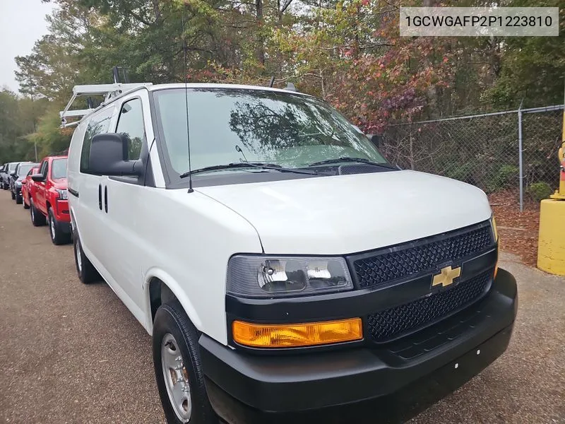 2023 Chevrolet Express Cargo Rwd 2500 Regular Wheelbase Wt VIN: 1GCWGAFP2P1223810 Lot: 40886774