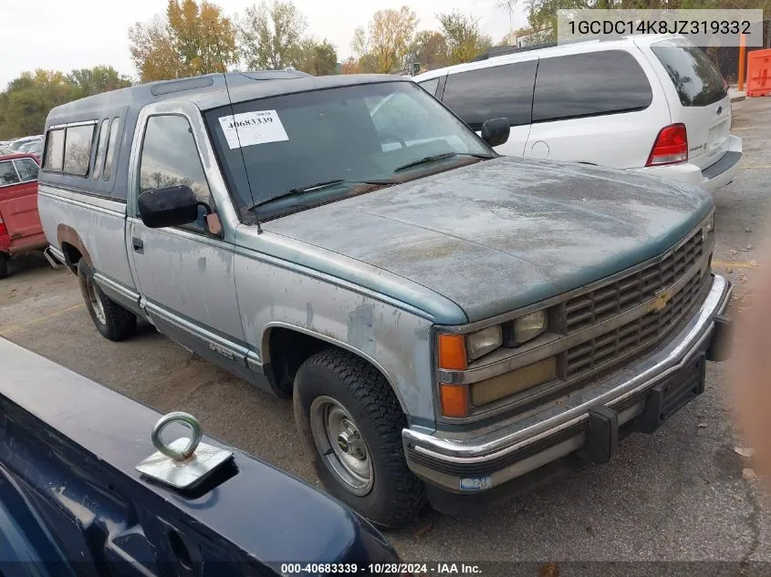 1988 Chevrolet Gmt-400 C1500 VIN: 1GCDC14K8JZ319332 Lot: 40683339