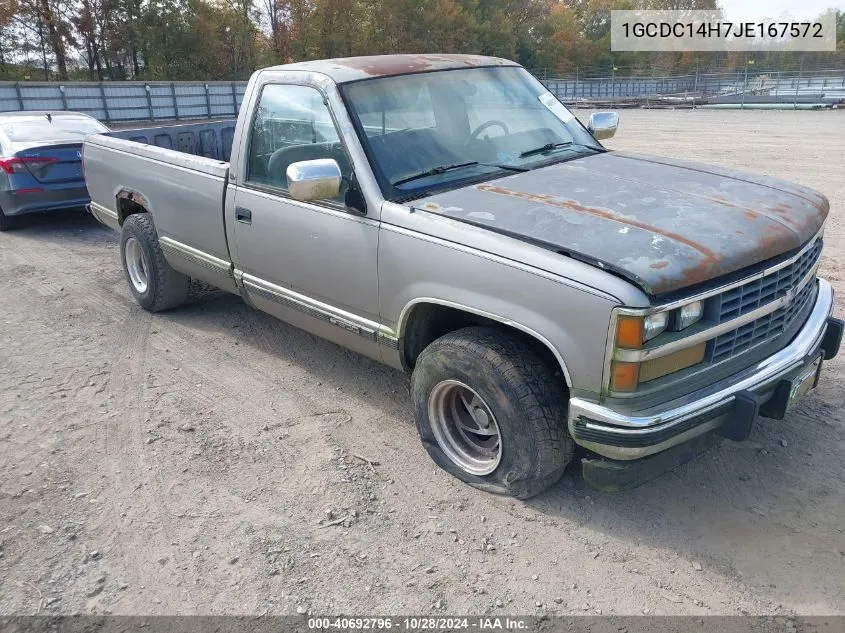 1988 Chevrolet Gmt-400 C1500 VIN: 1GCDC14H7JE167572 Lot: 40692796