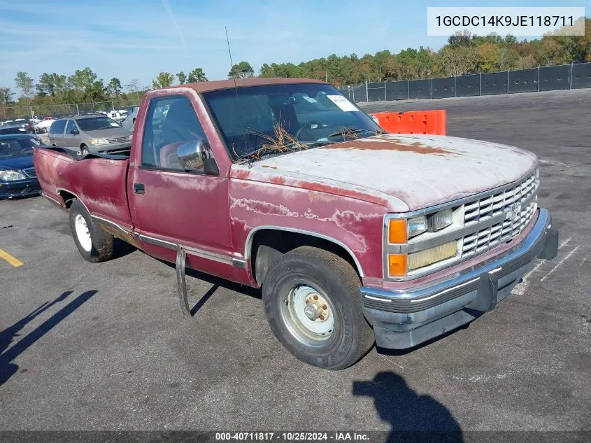 1988 Chevrolet Gmt-400 C1500 VIN: 1GCDC14K9JE118711 Lot: 40711817