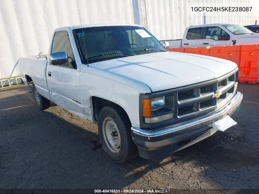 1989 Chevrolet Gmt-400 C2500 VIN: 1GCFC24H5KE238087 Lot: 40416531