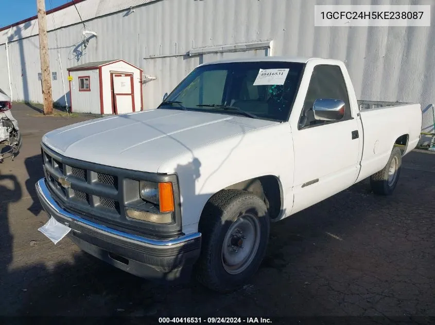 1989 Chevrolet Gmt-400 C2500 VIN: 1GCFC24H5KE238087 Lot: 40416531